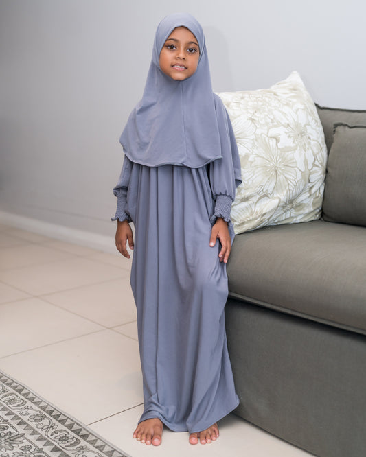 Mini zainab maxi jilbab (5-10 years)