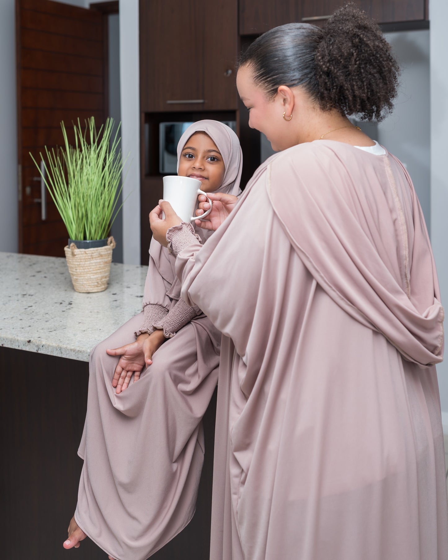 Mini zainab maxi jilbab (5-10 years)