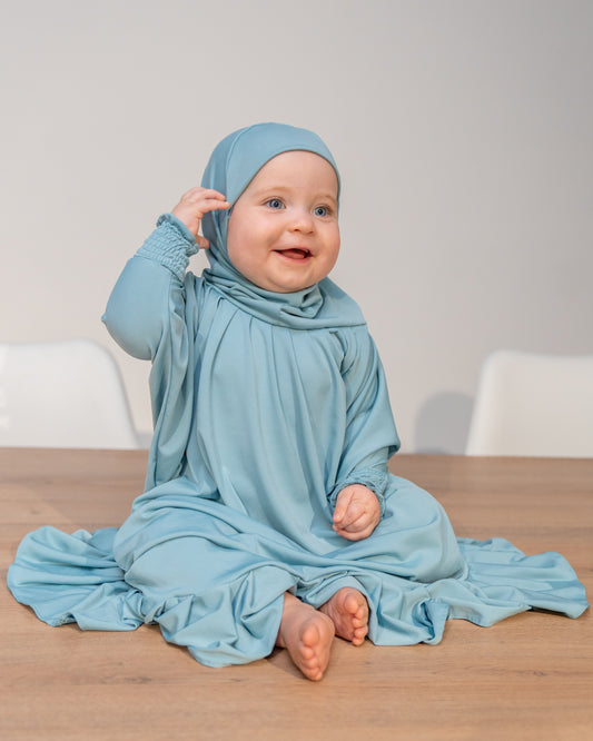 Mini zara maxi jilbab(Age 6-12months till 4 years)