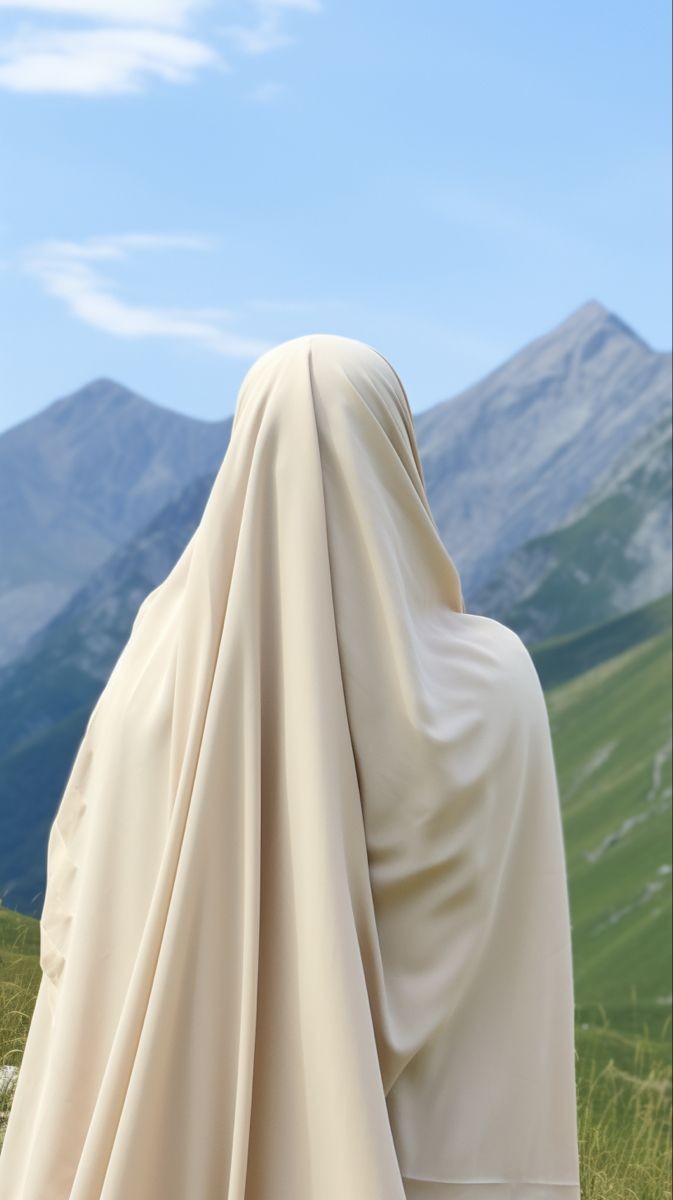 Sleevless khimar