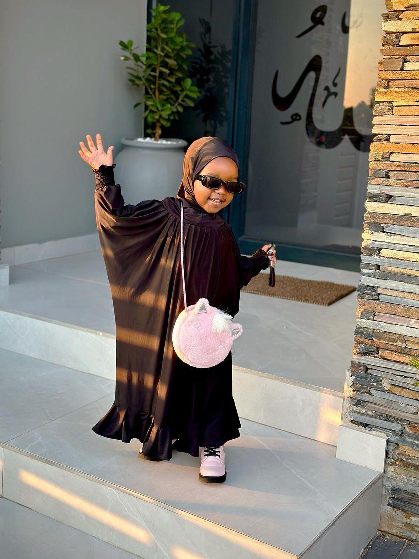 Mini zara maxi jilbab(Age 6-12months till 4 years)