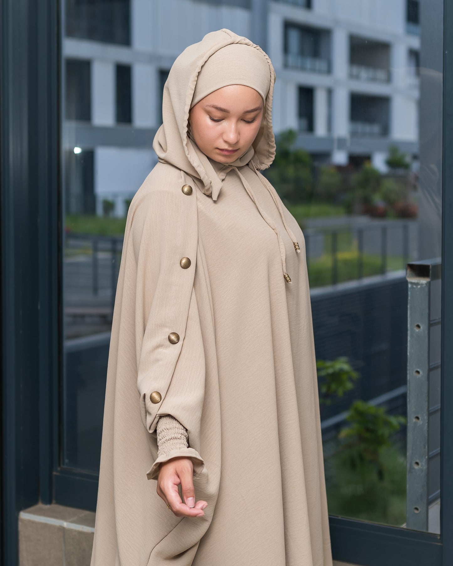 Hoodie jilbab set