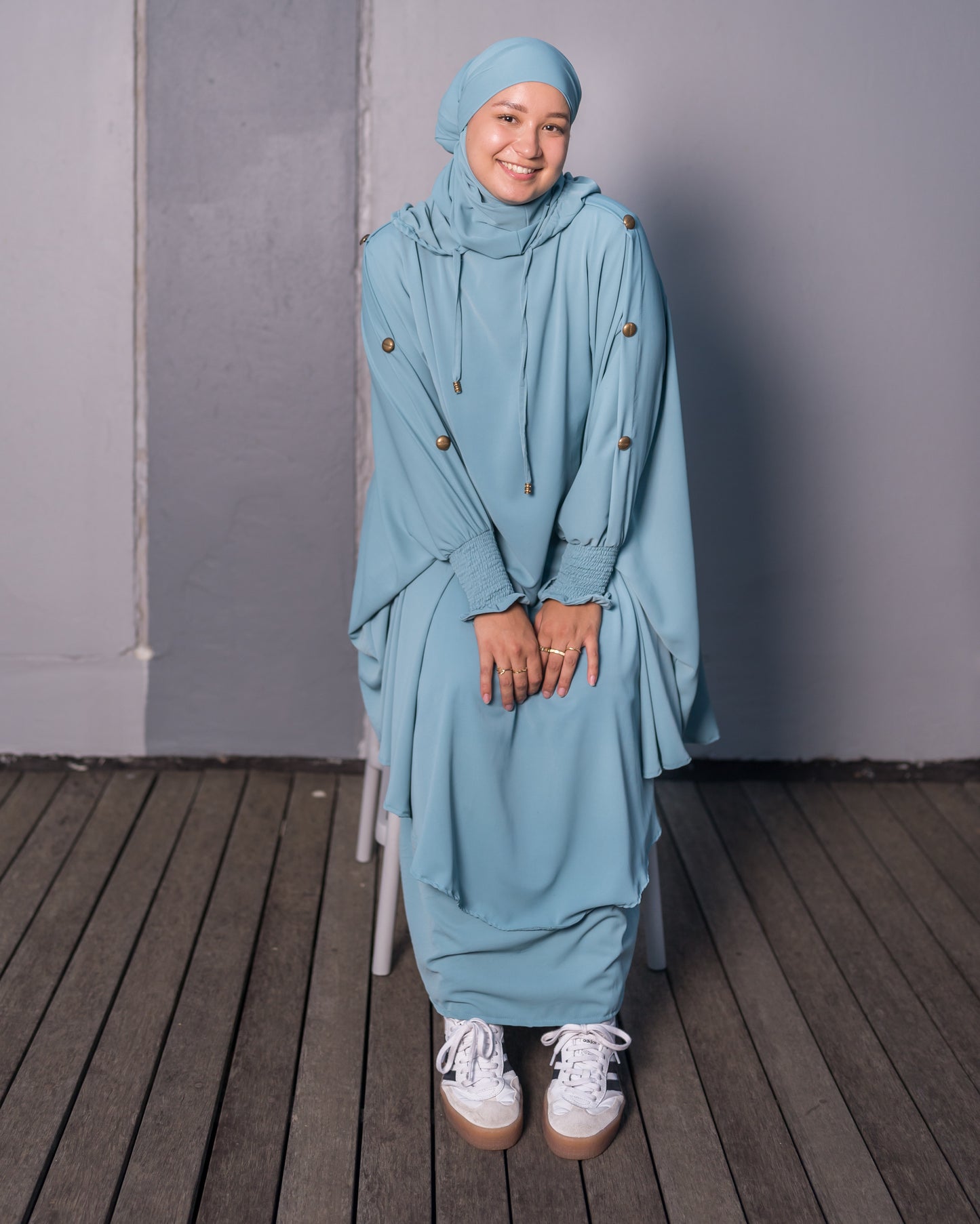 Hoodie jilbab set