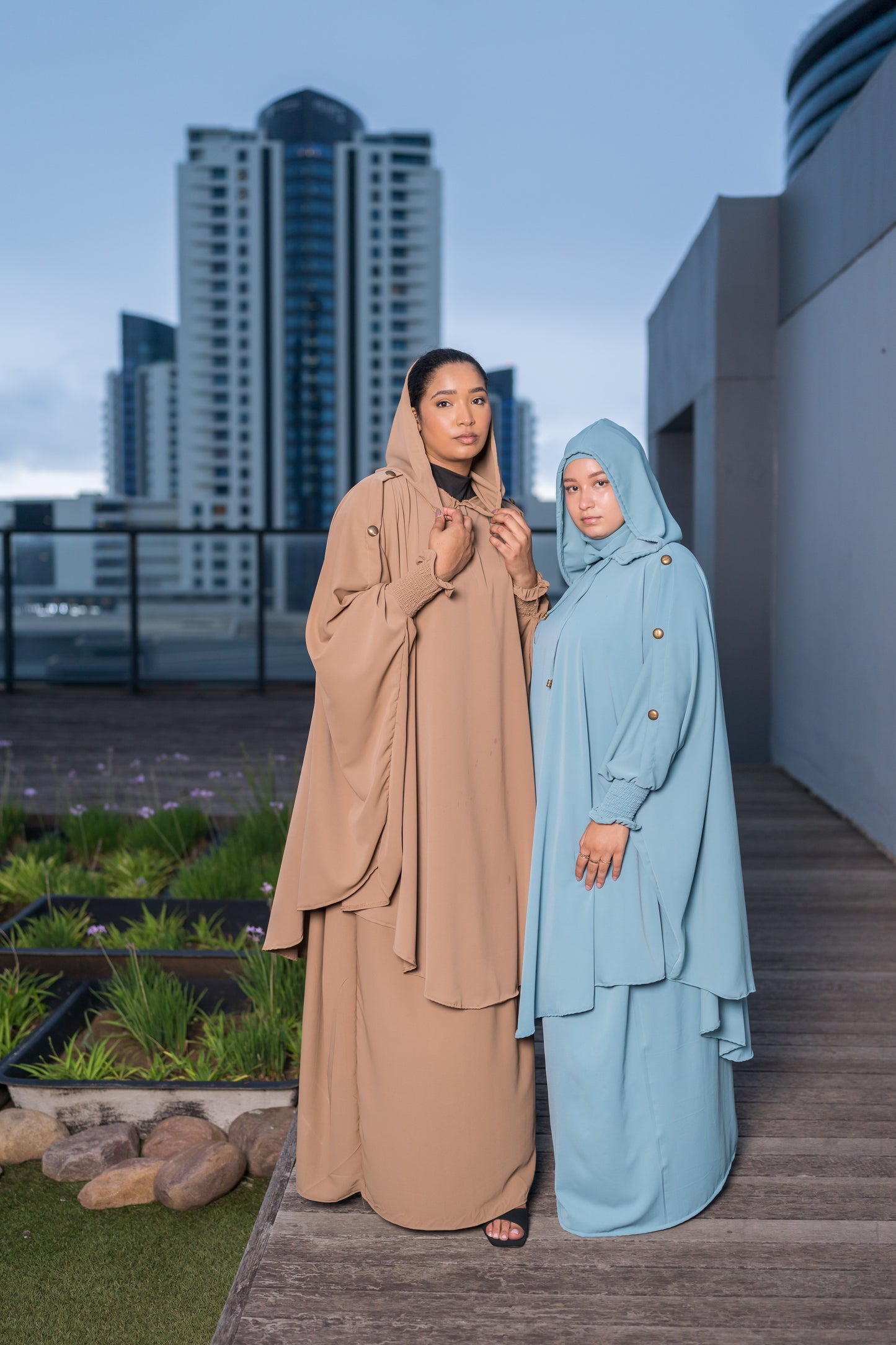 Hoodie jilbab set