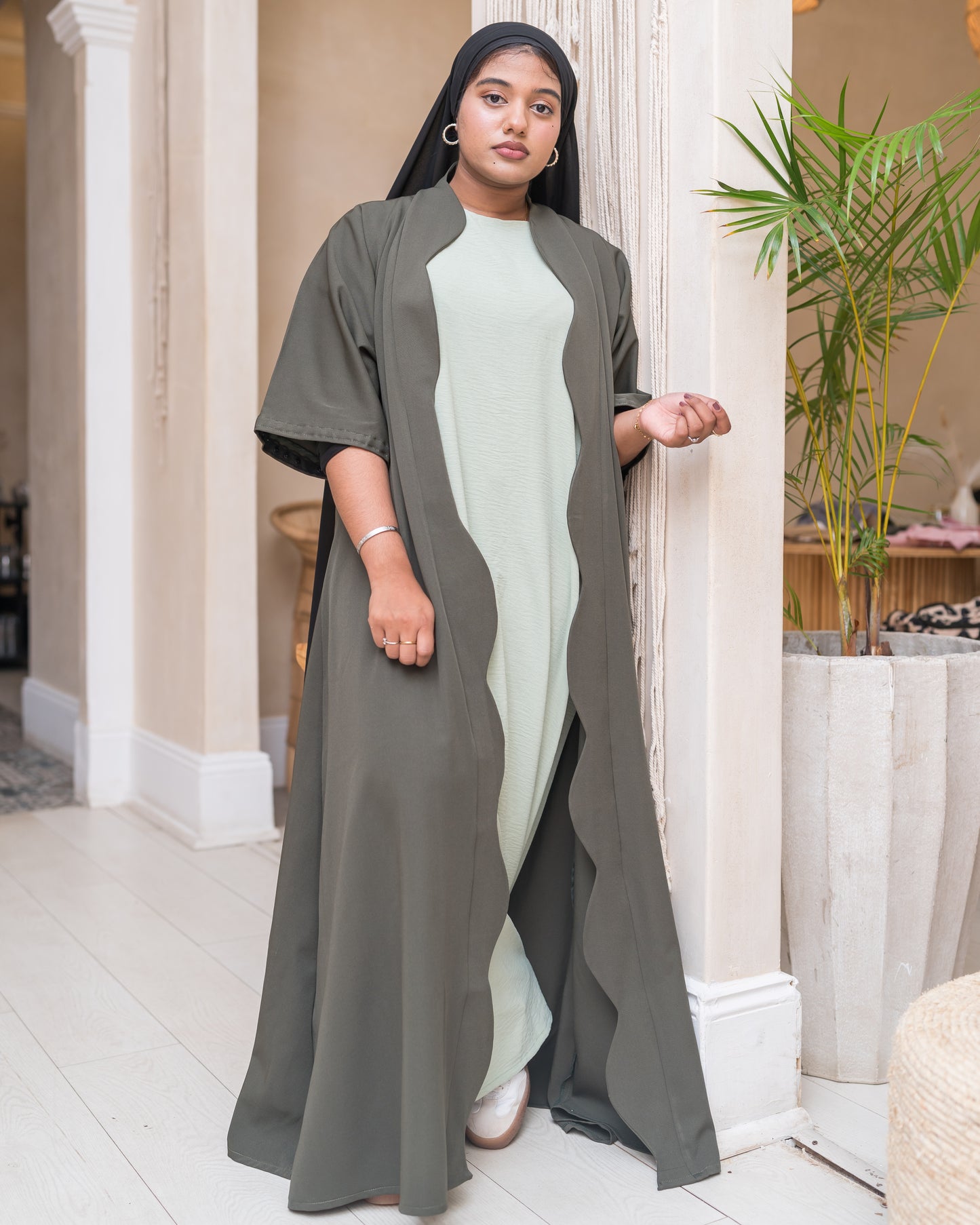 Rabaa Abaya (olive)