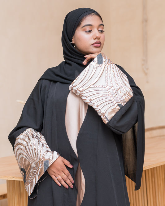 Rabaa Abaya (black)