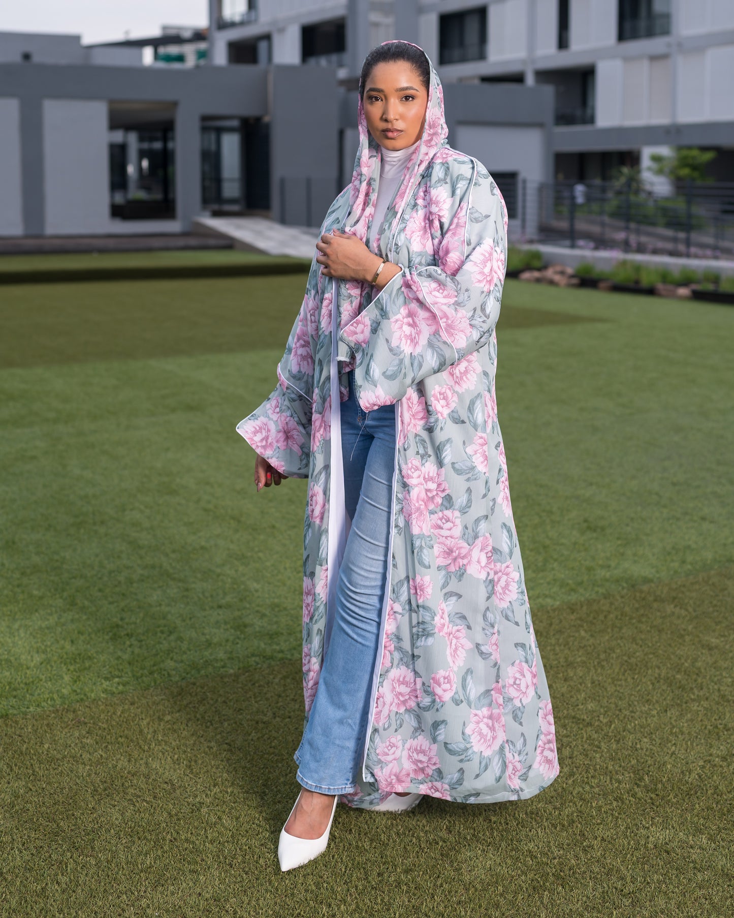 Camellia Abaya set